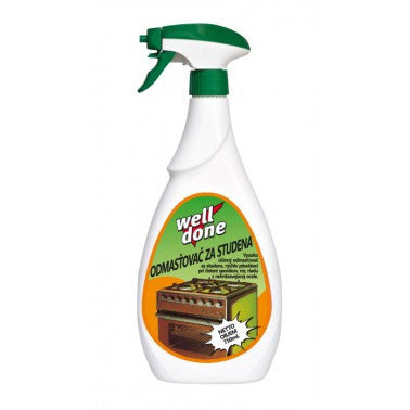 WELL DONE 750 ML hladni odmašćivač za pećnice