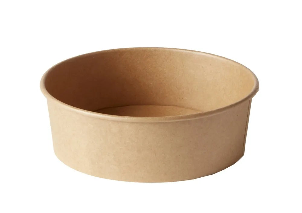Kraft posuda za salatu okrugla 1000ml, 50/1 pak